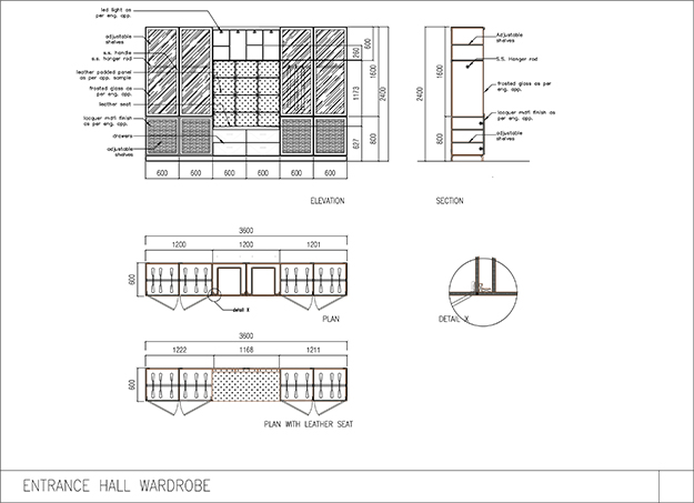 
											Millwork or fit out and Shop Drawings